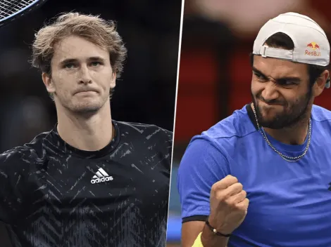 Alex Zverev vs. Matteo Berrettini por las ATP Finals de Turín: hora y canal de TV para ver EN VIVO y EN DIRECTO