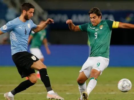 Los XI oficiales del Bolivia-Uruguay