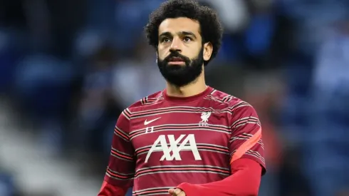 Mohamed Salah en un encuentro con Liverpool.