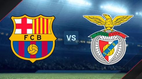 Barcelona vs. Benfica por la Champions League.
