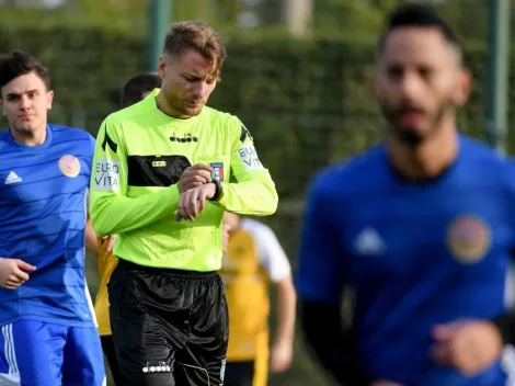 ¿Futuro como árbitro? Ciro Immobile dirigió un partido benéfico