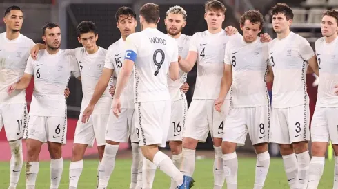 Nueva Zelanda en partido por Oceanía.