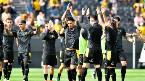 Festejo de Peñarol.