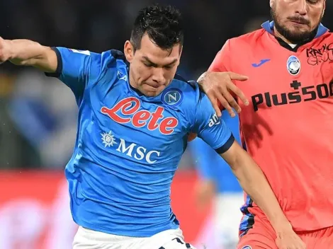Hirving ‘Chucky’ Lozano falló inmejorable ocasión de gol en la derrota de Napoli