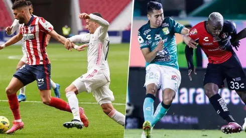 Derbi madrileño y final en México. Fútbol del bueno.