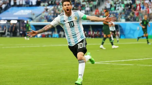 Argentina vs. Nigeria en la última Copa del Mundo (Getty images).