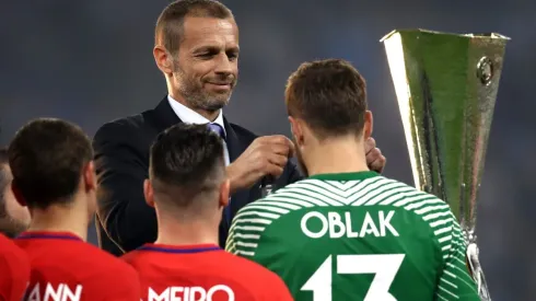 Ceferin, presidente de la UEFA (Getty images),