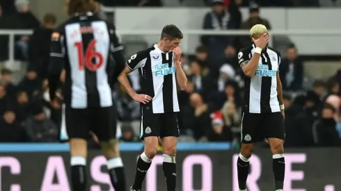 Newcastle en imagen habitual de sus partidos.