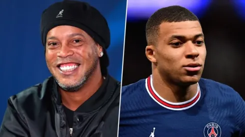 Ronaldinho empieza a jugar para PSG y le mete presión a Mbappé.