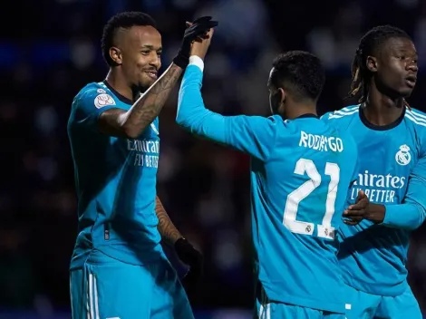 Real Madrid sufrió por un momento, pero al final se deshizo sin problema de Alcoyano