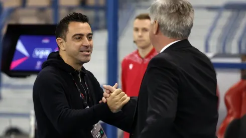 Xavi criticó al equipo de Carlo Ancelotti.