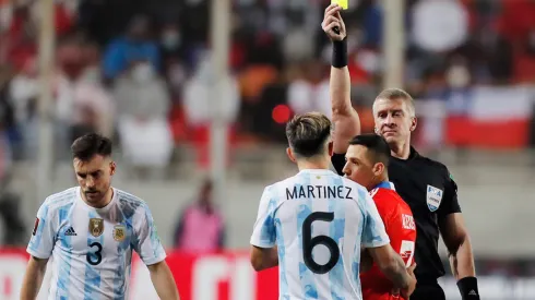 Daronco en Chile vs Argentina.