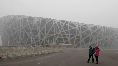 Vista del Estadio Nacional de Pekín