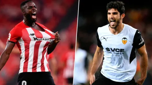Iñaki Williams y Gonçalo Guedes.