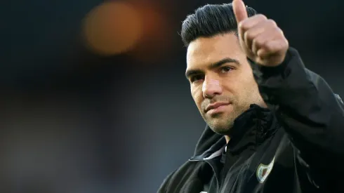 Radamel Falcao, delantero del Rayo Vallecano.