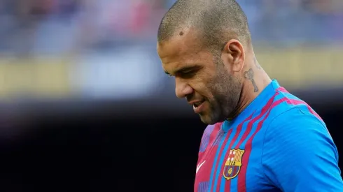 Dani Alves en Camp Nou