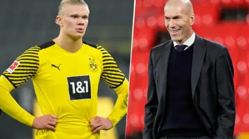 Zidane acerca a Haaland a Real Madrid.