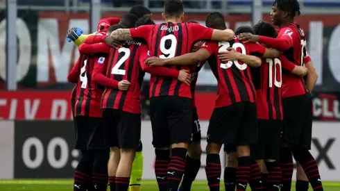 Jugadores del AC Milan.