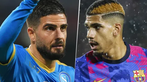 Napoli vs. Barcelona por la Europa League (Fotos: Getty).