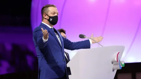 Andrew Parsons, presidente del Comité Paralímpico Internacional (Getty images).