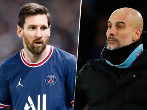 Mirar a Messi: el consejo de Guardiola a dos jugadores de Manchester City