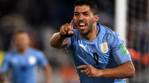 Luis Suárez, delantero de la selección uruguaya.
