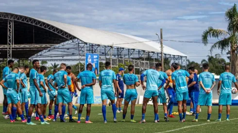 Imágenes del entrenamiento de Avaí.