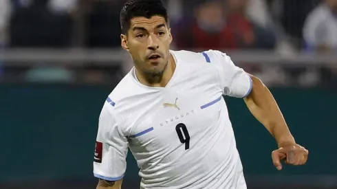 Luis Suárez con Uruguay.