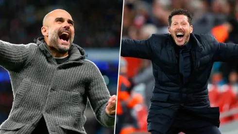 Josep Guardiola ante Diego Simeone.