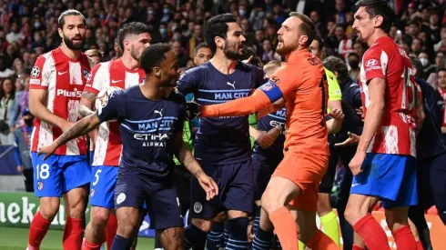 Atlético de Madrid vs. Manchester City terminó en pelea.