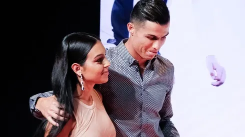 Georgina Rodríguez y Cristiano Ronaldo.