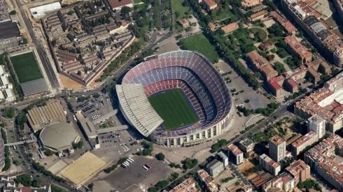 Estadio del Camp Nou.