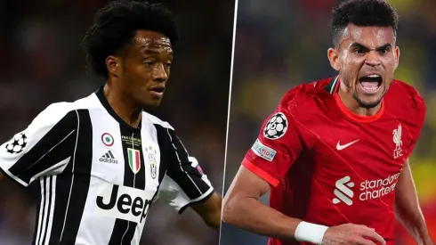 Juan Cuadrado y Luis Díaz.