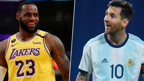 LeBron James y Lionel Messi, en la cima de la lista.