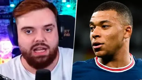 Ibai y su reacción tras la decisión de Mbappé.
