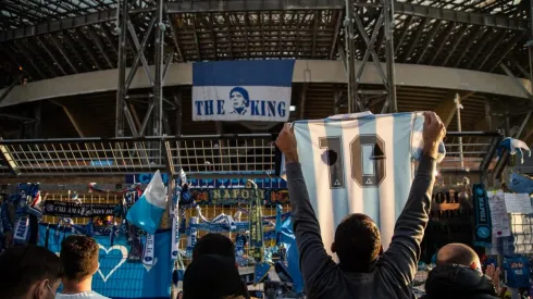 Diego Armando Maradona, emblema en Argentina e Italia.