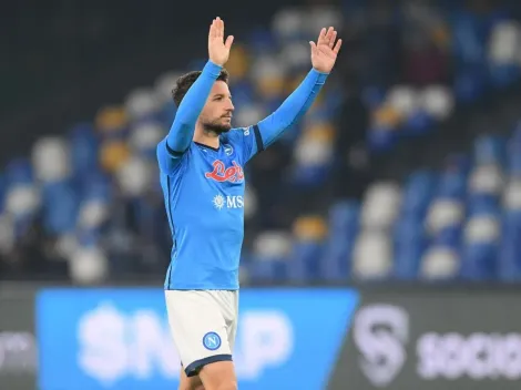 Dries Mertens cada vez más lejos de Napoli