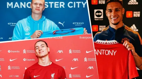 Haaland, Núñez y Antony, entre los fichajes más caros de este mercado.