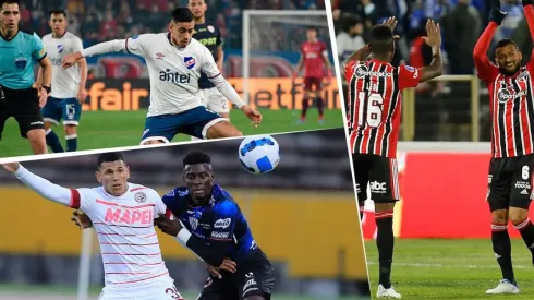 Nacional, Sao Paulo e Independiente del Valle, triunfaron.