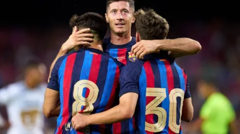 Jugadores del Barcelona.