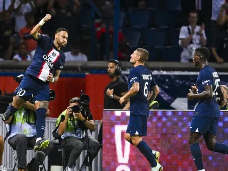 Es otro Neymar: doblete para la goleada de PSG ante Montpellier