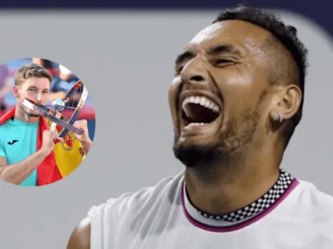 El polémico mensaje de Kyrgios contra Carreño Busta tras el título en Montreal
