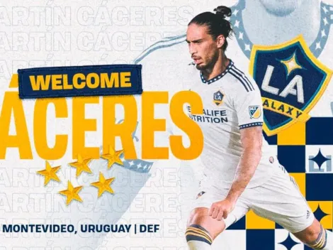 Martín Cáceres ya tiene equipo: firmó hasta final de año con Los Ángeles Galaxy