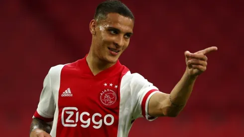 Antony, delantero del Ajax.