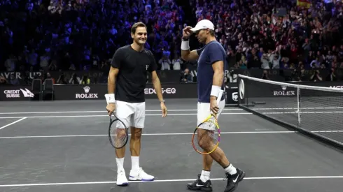 Roger Federer y Rafael Nadal jugarán juntos en el dobles.