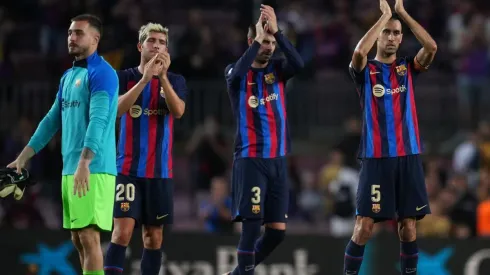 Barcelona en celebración con su público.