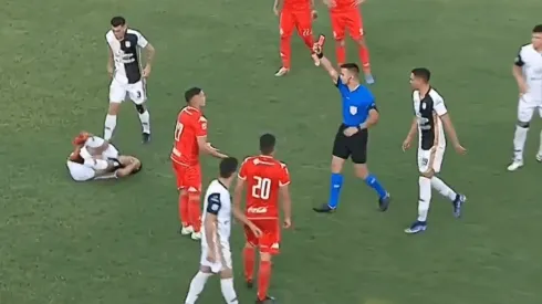 Elías Alfonso y una rápida expulsión.