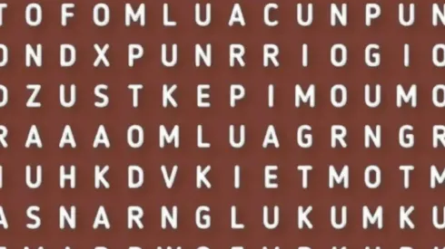 Acertijo nivel FÁCIL: encuentra la palabra PARÍS en 10 segundos