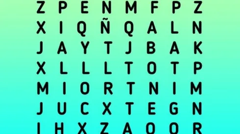 Desafío nivel fácil: encuentra la palabra LÁTIGO en la sopa de letras