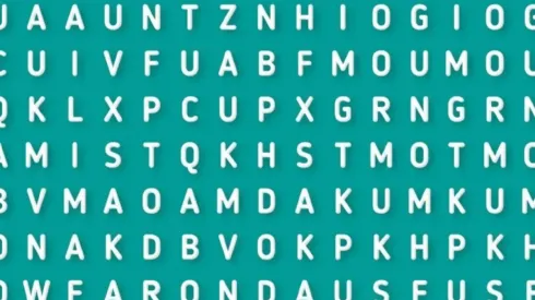 Acertijo visual FÁCIL: descubre la palabra MAMÁ en solo 4 segundos